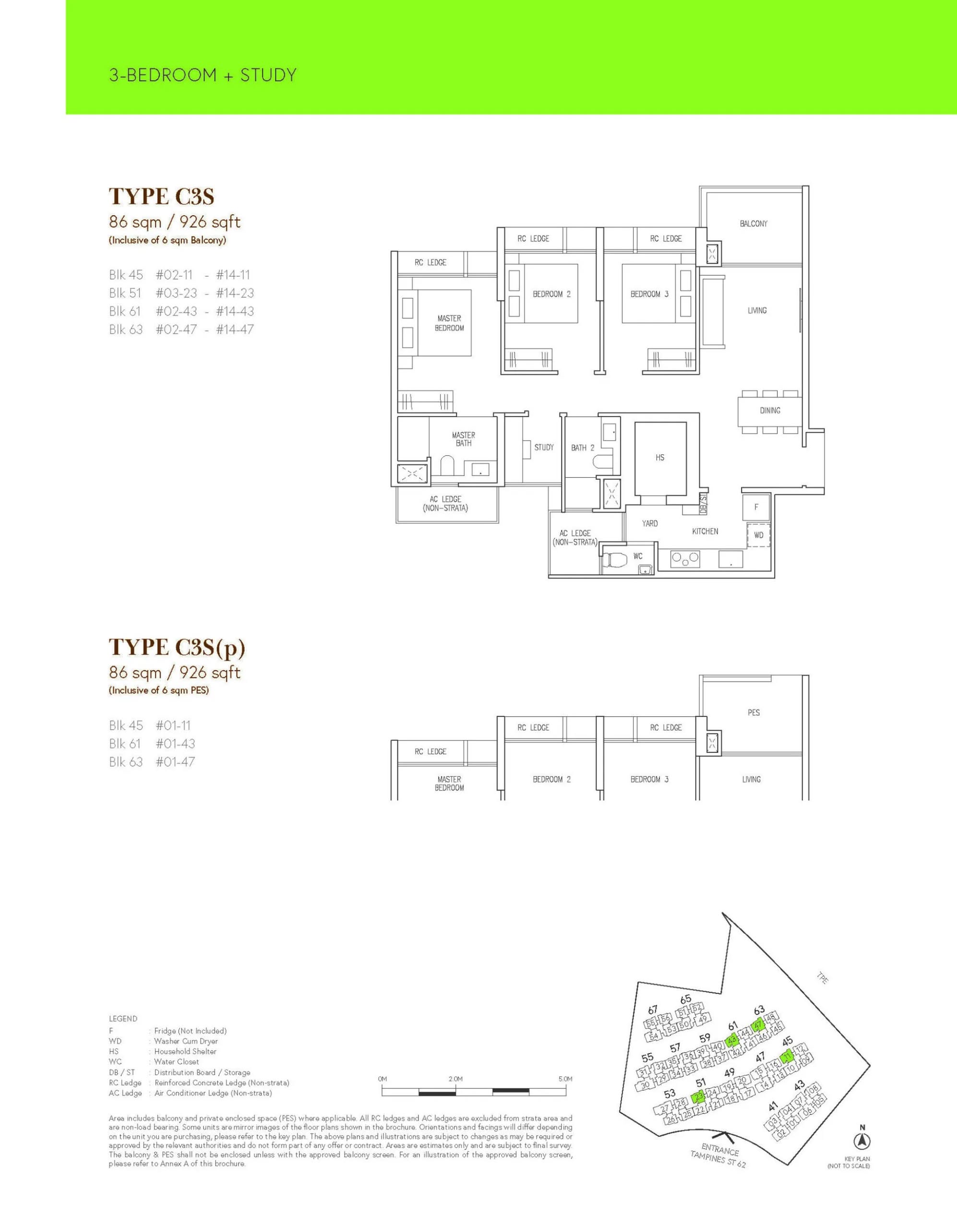 Aurelle Of Tampines floorplan